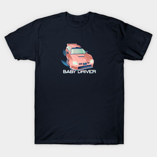 Baby Driver T-Shirt by juhaszmark